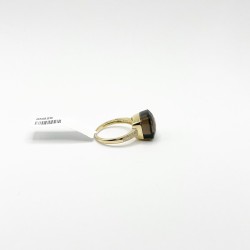 Anillo Cuarzo Ahumado – Victoria Fine Jewelry