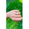 Anillo Ajustable Con Virgen Milagrosa De Madre Perla – Victoria Fine Jewelry