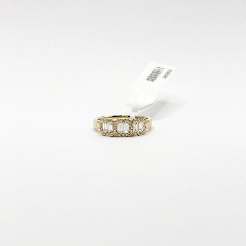 Anillo Diamantes De Baguettes – Victoria Fine Jewelry