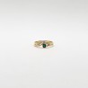 Anillo Doble Esmeralda y Diamantes – Victoria Fine Jewelry