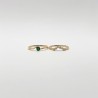 Anillo Doble Esmeralda y Diamantes – Victoria Fine Jewelry