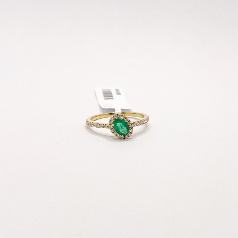 Anillo Esmeralda Oval – Victoria Fine Jewelry