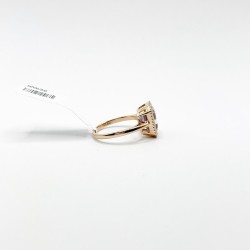 Anillo Cuadro Amatista Rosa Con Diamantes – Victoria Fine Jewelry