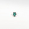 Anillo Esmeralda Oval Con Halo Doble De Diamantes – Victoria Fine Jewelry