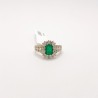 Anillo Cuadro Esmeralda Con Diamantes – Victoria Fine Jewelry