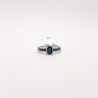 Anillo Cuadro Zafiro Con Diamantes – Victoria Fine Jewelry