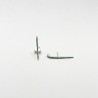Aretes Bar Post Cuff De Esmeralda – Victoria Fine Jewelry