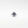 Anillo Oval Zafiro Con Diamantes – Victoria Fine Jewelry