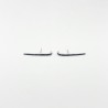 Aretes Bar Post Cuff De Zafiros – Victoria Fine Jewelry