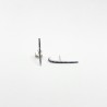 Aretes Bar Post Cuff De Zafiros – Victoria Fine Jewelry