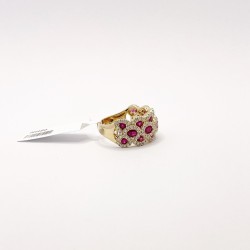 Anillo Rubíes Con Diamantes – Victoria Fine Jewelry