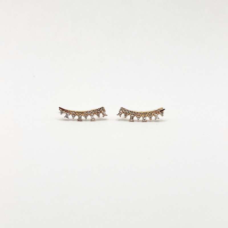 Aretes Climber De Diamantes – Victoria Fine Jewelry