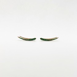 Aretes Climber De Esmeraldas – Victoria Fine Jewelry