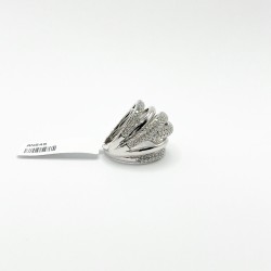 Anillo Seis Líneas Con Diamantes – Victoria Fine Jewelry