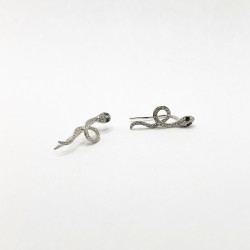 Aretes Climber Serpientes – Victoria Fine Jewelry