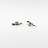 Aretes Climber Serpientes Diamante Negro – Victoria Fine Jewelry