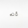 Aretes Doble De Diamantes – Victoria Fine Jewelry