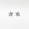 Aretes Cuadro Con Gotas De Diamantes – Victoria Fine Jewelry
