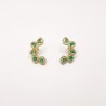 Aretes Media Luna De Esmeraldas – Victoria Fine Jewelry
