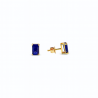 Aretes Solitario De Zafiro – Victoria Fine Jewelry