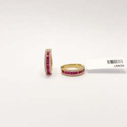 Arracadas Rubí y Diamantes – Victoria Fine Jewelry