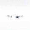 Brazalete Cuadro Zafiro Con Diamantes – Victoria Fine Jewelry