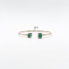 Brazalete Cuadro y Gota De Esmeralda Con Diamantes – Victoria Fine Jewelry