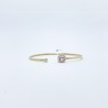 Brazalete Cuadro Zafiro Rosa con Diamante – Victoria Fine Jewelry