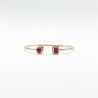 Brazalete Cuadro y Gota De Rubí Con Diamantes – Victoria Fine Jewelry