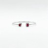 Brazalete Cuadro y Gota De Rubí Con Diamantes – Victoria Fine Jewelry