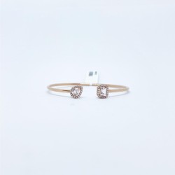 Brazalete Cuadro y Gota Morganita con Diamante – Victoria Fine Jewelry