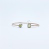 Brazalete Cuadro y Gota Peridoto con Diamante – Victoria Fine Jewelry