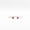 Brazalete Doble Gota Rubí Con Diamantes – Victoria Fine Jewelry