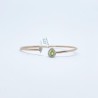 Brazalete Gota de Peridoto y Diamante – Victoria Fine Jewelry