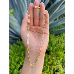 Cadena Paper Clip – Victoria Fine Jewelry