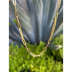 Cadena Paper Clip – Victoria Fine Jewelry