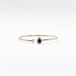 Brazalete Gota De Zafiro y Diamantes – Victoria Fine Jewelry