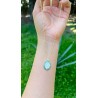 Cadena Con Dije Virgen Milagrosa y Turquesa – Victoria Fine Jewelry