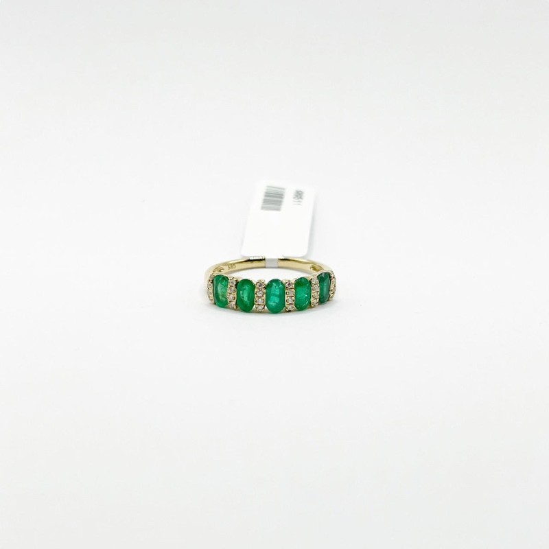 Churumbela Esmeralda Con Diamantes – Victoria Fine Jewelry