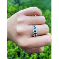 Churumbela De Zafiros Ovales Con Diamantes – Victoria Fine Jewelry