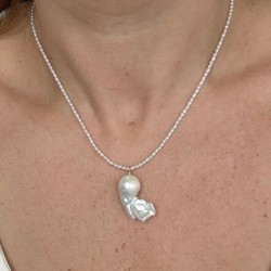 Collar Con Perla Barroca – Victoria Fine Jewelry