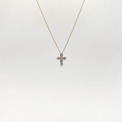 Collar Cruz De Diamantes – Victoria Fine Jewelry