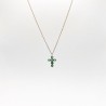 Collar Cruz De Esmeralda – Victoria Fine Jewelry