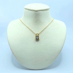 Collar Candado Con Corazón – Victoria Fine Jewelry