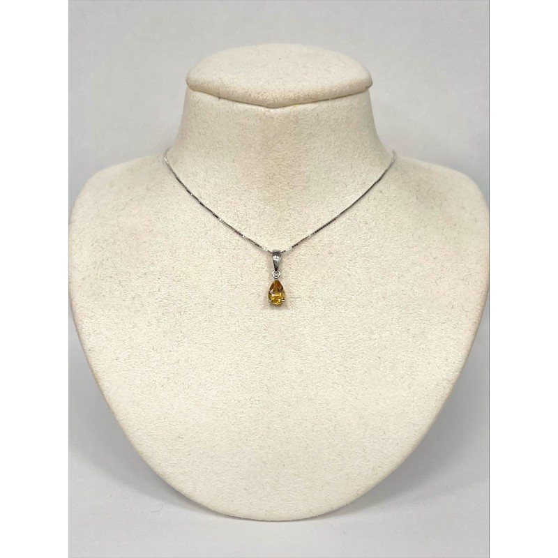 Collar Colores Citrino Gota – Victoria Fine Jewelry