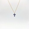 Collar Cruz De Zafiro – Victoria Fine Jewelry