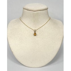 Collar Colores Citrino Redondo – Victoria Fine Jewelry