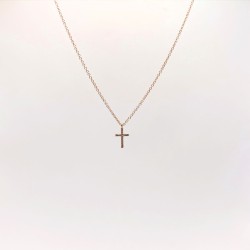 Collar Cruz Mini De Diamantes – Victoria Fine Jewelry