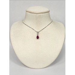 Collar Colores Rubí Gota – Victoria Fine Jewelry