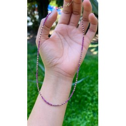Collar De Plata y Rubíes – Victoria Fine Jewelry